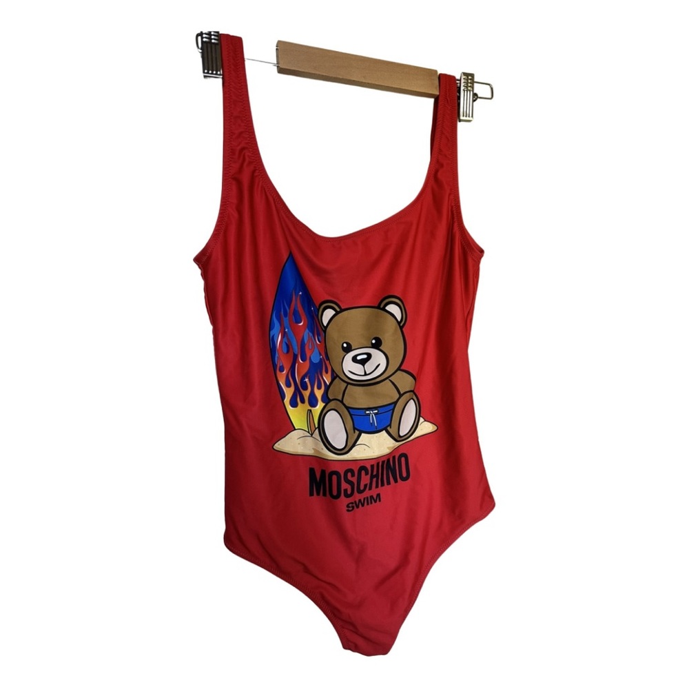 MOSCHINO one piece bathing suit size medium